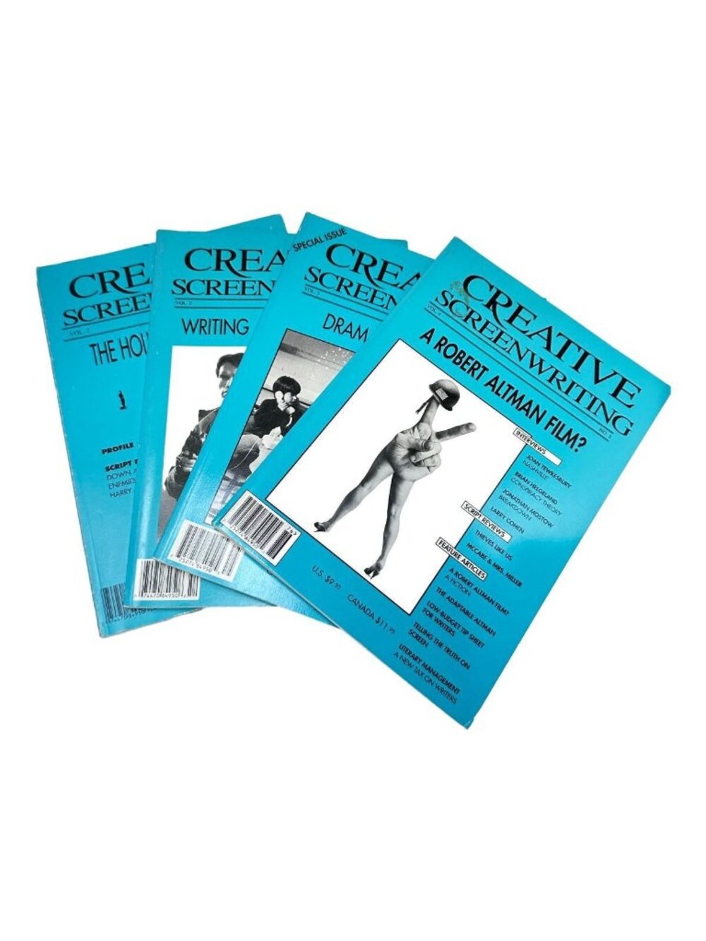 Creative‎ Screenwriting  Magazine Lot 4 Volumes1990s Hollywood Action Drama